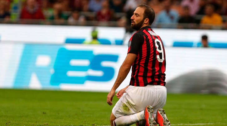 Milan, Higuain verso il recupero: si è allenato regolarmente