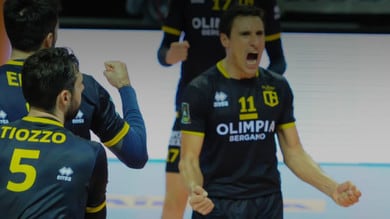 Volley: A2 Maschile, Bergamo continua la marcia in vetta