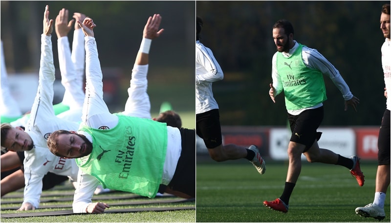 Sudore e sacrificio per Higuain: obiettivo, riprendersi il Milan