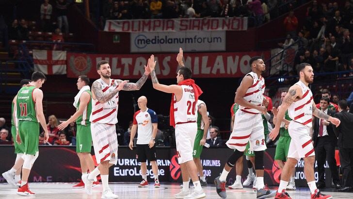 Eurolega, l’Olimpia Milano batte 93-90 il Baskonia