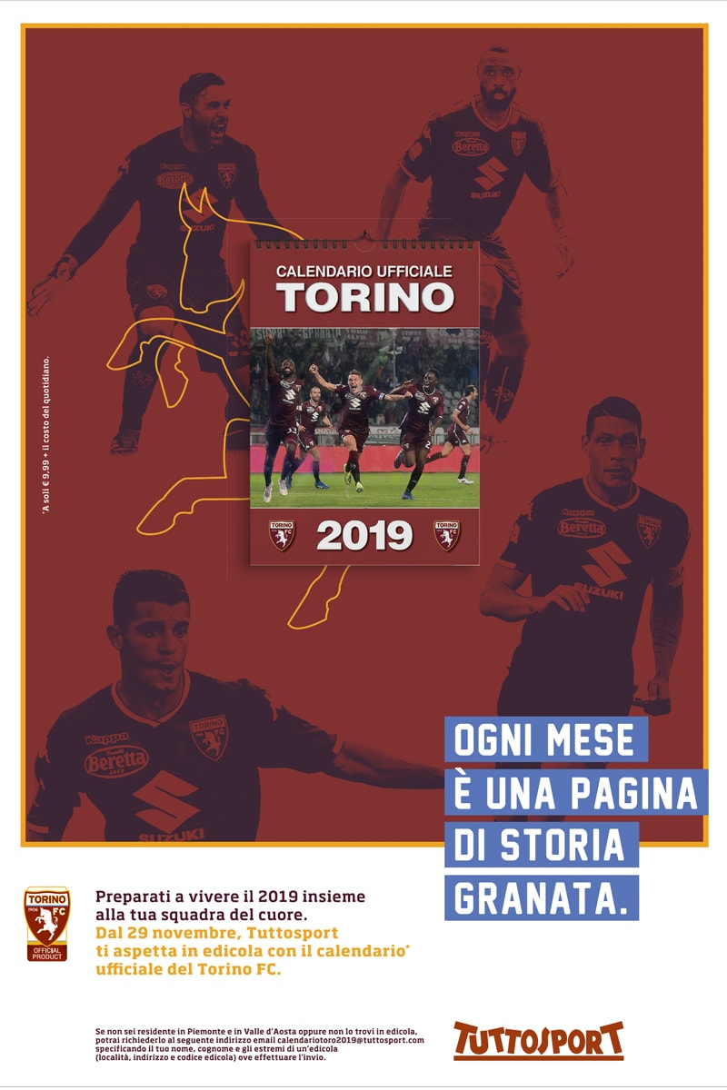 Calendario Ufficiale Torino FC