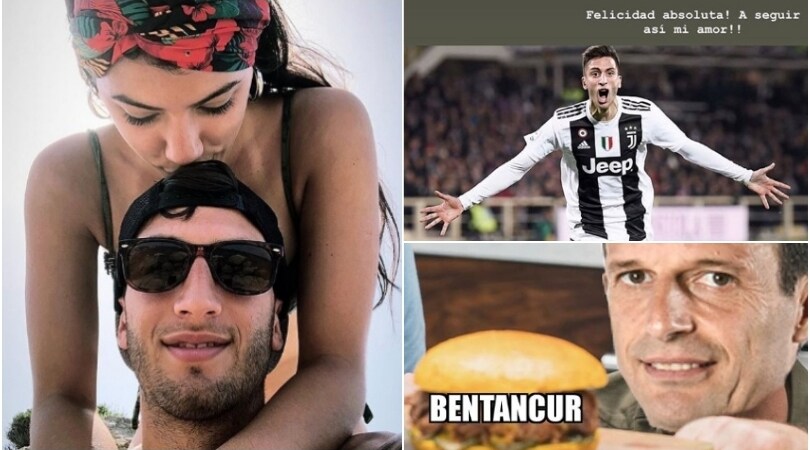 Non solo la bella Mel: anche i tifosi della Juventus ora sono pazzi di 'don Rodrigo' Bentancur