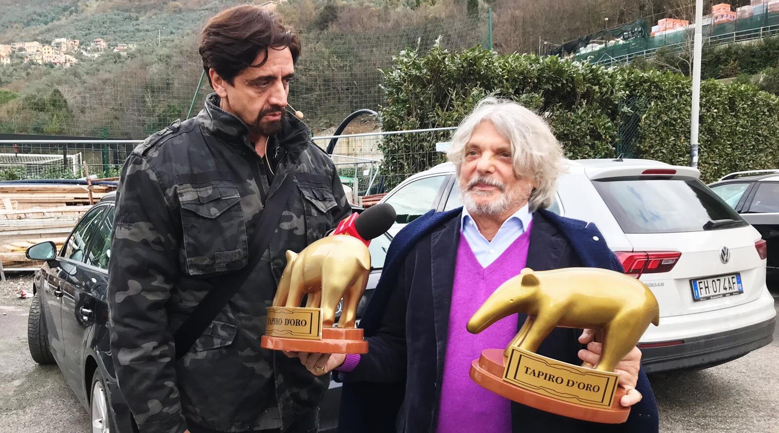 Serie A Sampdoria, Tapiro d'oro a Ferrero dopo il sequestro di beni