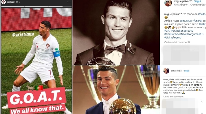 Pallone d'Oro a Modric, la 'tribù' di CR7 si ribella