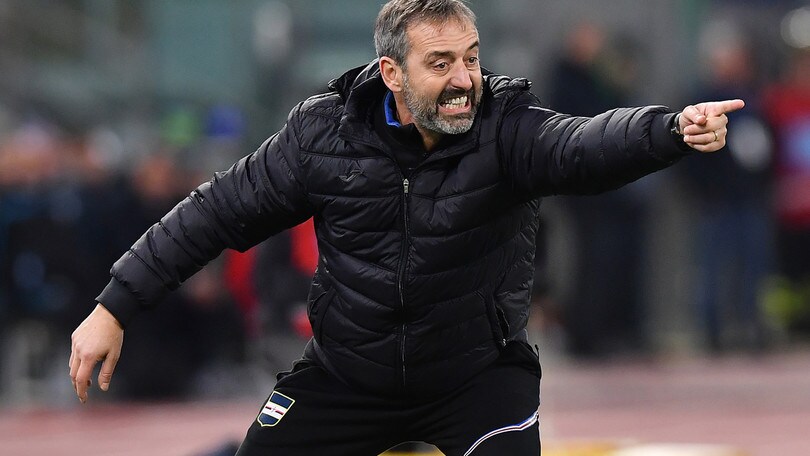 Serie A Sampdoria, Giampaolo: «Grande soddisfazione per il pari»