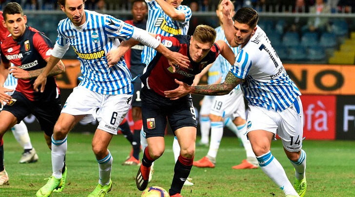 Serie A, Genoa-Spal 1-1: debutto dolceamaro per Prandelli