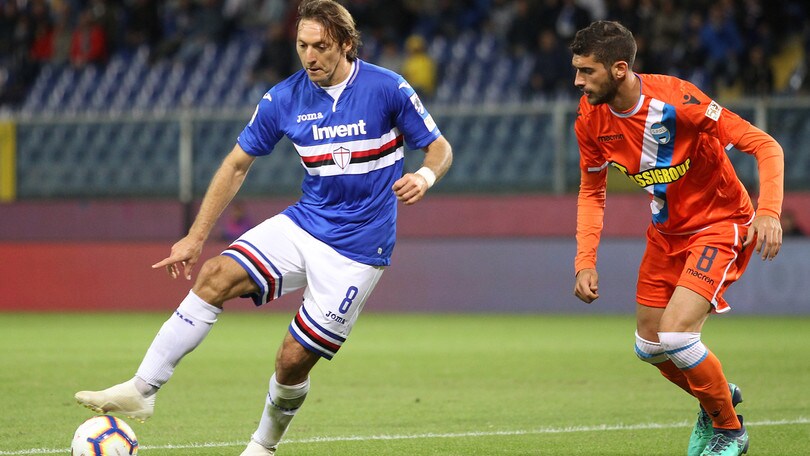 Serie A Sampdoria, Barreto e Regini con il gruppo