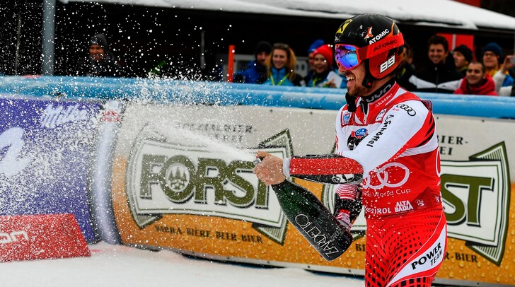 Sci: Hirscher vince gigante Badia, De Aliprandini è settimo