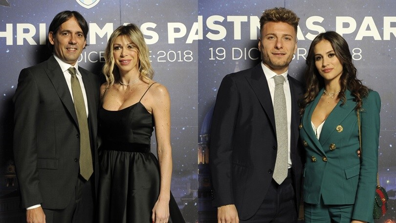 Da Inzaghi a Immobile: tutta la Lazio alla cena di Natale