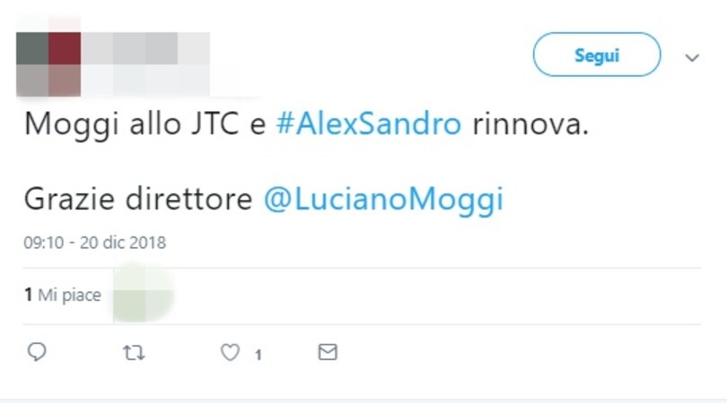 Juventus, Alex Sandro rinnova e i tifosi esultano sui social pungendo Marotta
