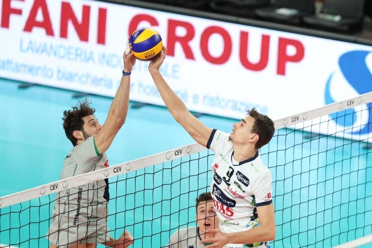 Volley: Cev Cup, Trento ipoteca quarti i travolgendo l'Hypo Tirol