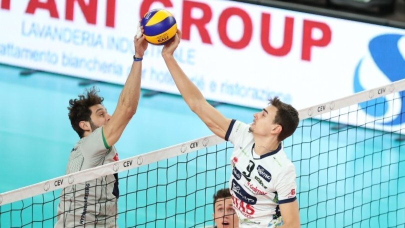 Volley: Cev Cup, Trento ipoteca quarti i travolgendo l'Hypo Tirol