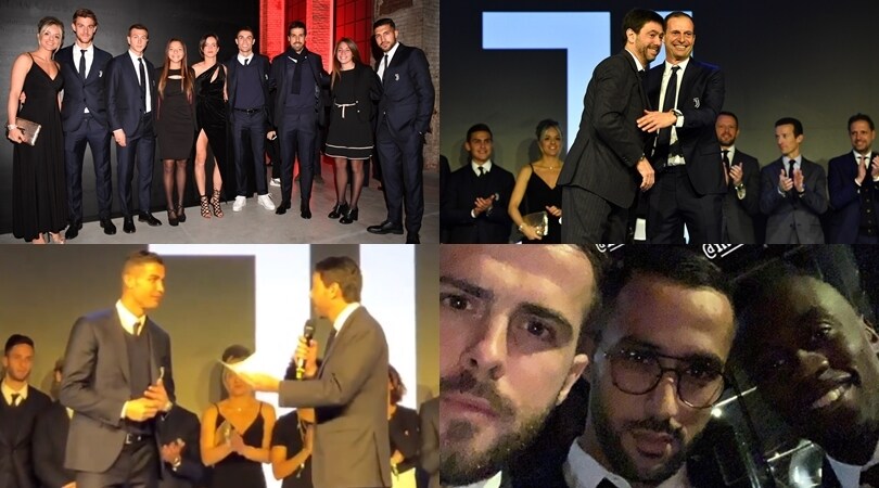 Juventus, brindisi di Natale con siparietto Agnelli-Cristiano Ronaldo