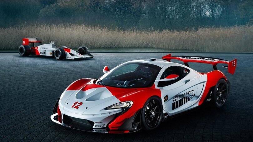 McLaren P1 GTR Senna, motore e stupore