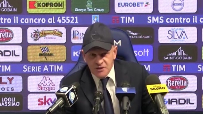 Iachini: "Prima o poi la sconfitta doveva arrivare"