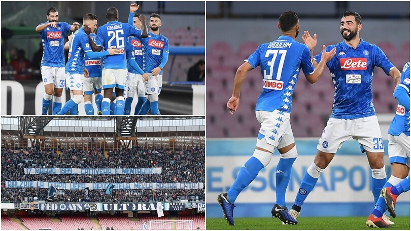 Albiol dà la vittoria al Napoli: 1-0 alla Spal