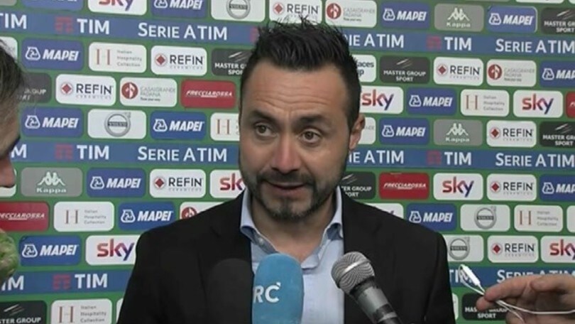 De Zerbi: "Giusto essere ambiziosi ma dobbiamo migliorare"