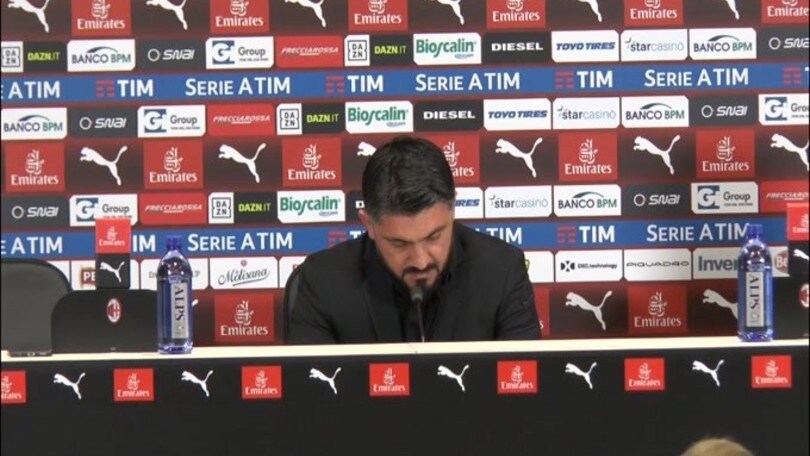 Gattuso ammette: "Siamo in crisi"