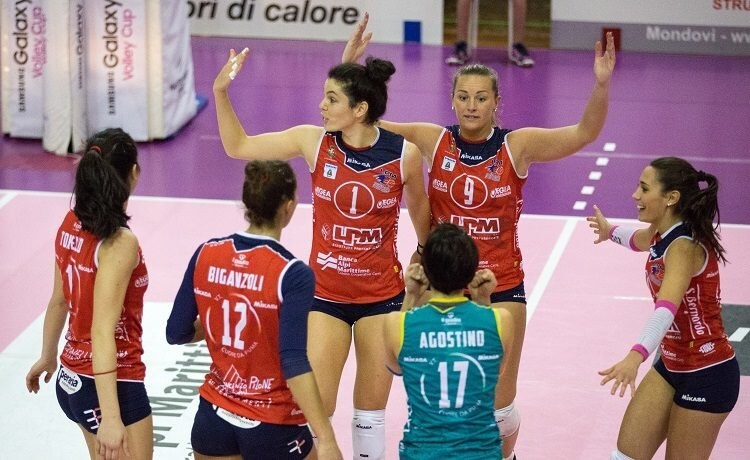 Volley: A2 Femminile,  Mondovì ad Olbia deve lottare per portare via i tre punti