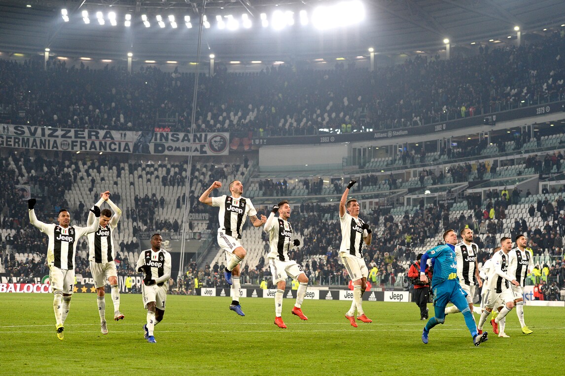 Juventus implacabile: record di punti in Italia e in Europa