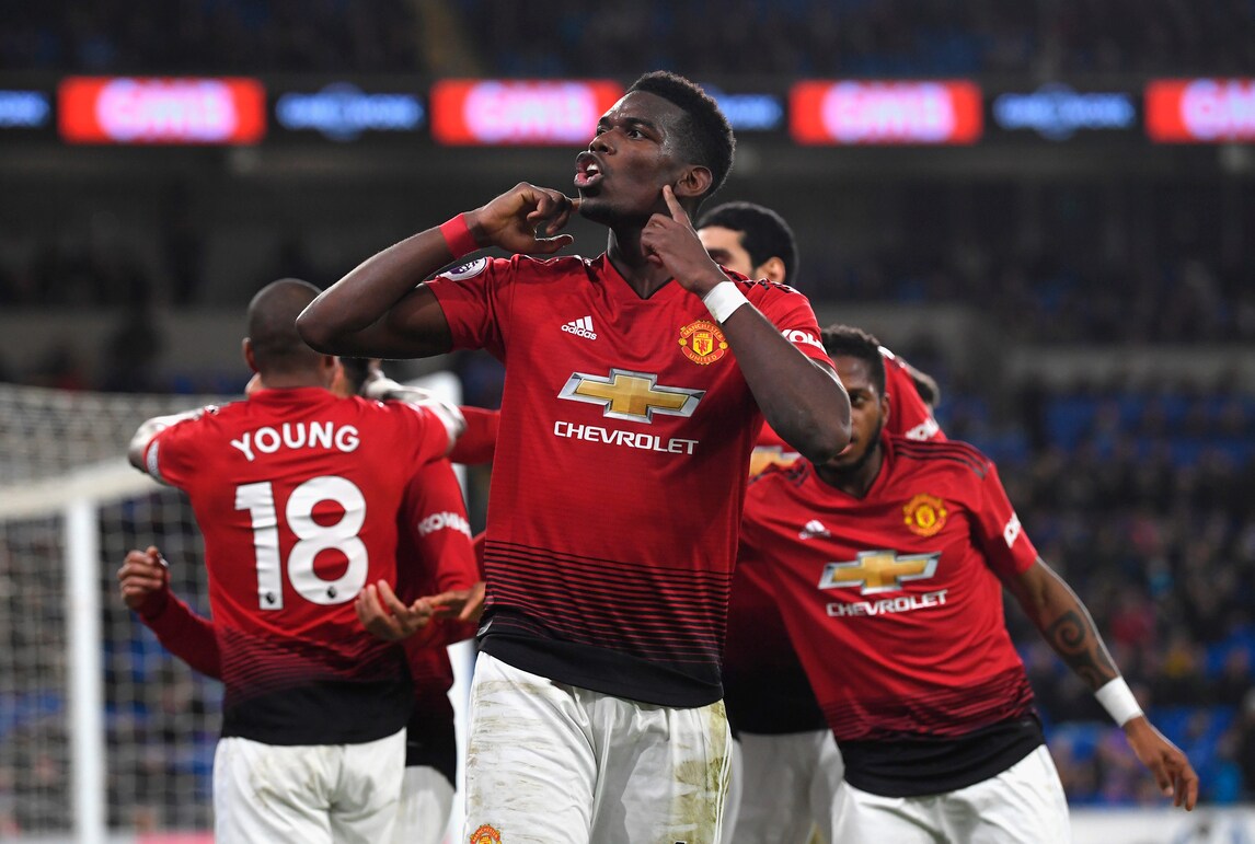 United, il sorprendente saluto di Pogba a Mourinho