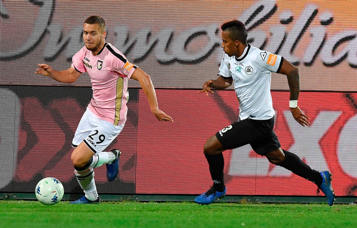 Serie B, Spezia-Palermo 1-1: Capradossi risponde a Falletti