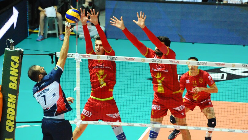 Volley: A2 Maschile, Girone Blu, primo ko per Bergamo battuto da Piacenza