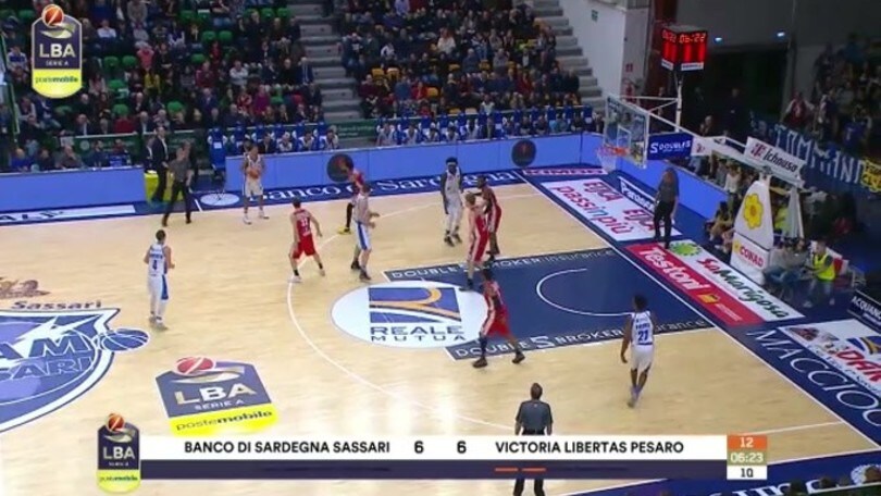 Banco di Sardegna Sassari-VL Pesaro 114-73