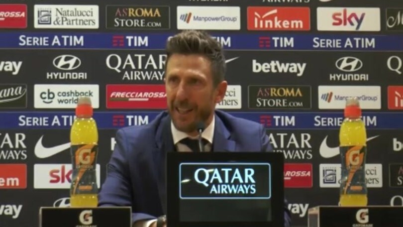 Di Francesco: "La miglior partita di quest'anno"