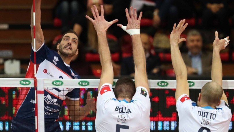 Volley: A2 Maschile, Girone Blu: Bergamo riprende a correre, Piacenza si conferma