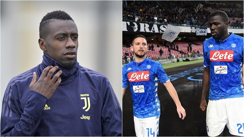 Mertens a Koulibaly: «Resistiamo insieme». E Matuidi: «Pace e amore»