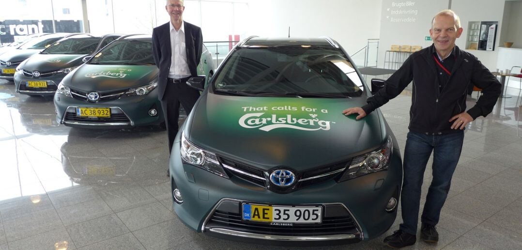 Carlsberg sceglie il Full Hybrid Electric di Toyota