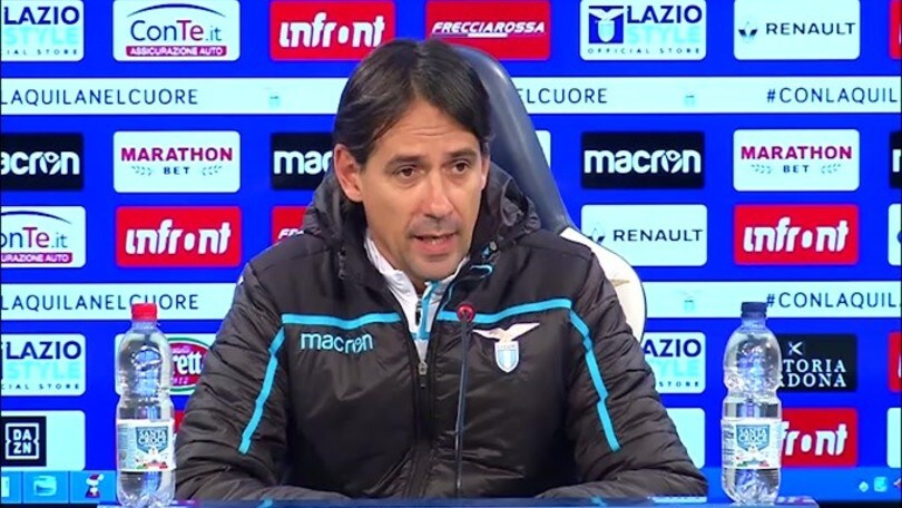 Simone Inzaghi: "Violenze? Problema da affrontare dalle radici"