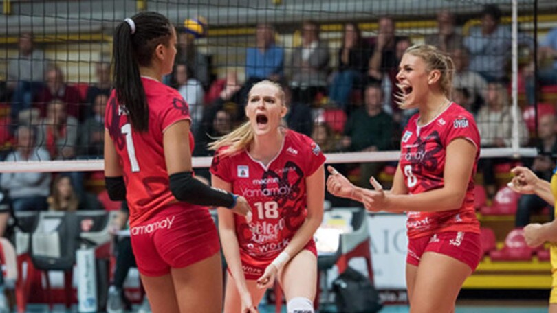 Volley: A1 Femminile, il girone d'andata si chiude sabato sera