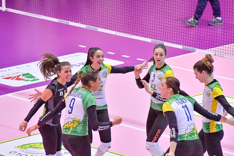 Volley: A2 Femminile, Orvieto batte Pinerolo in quattro set