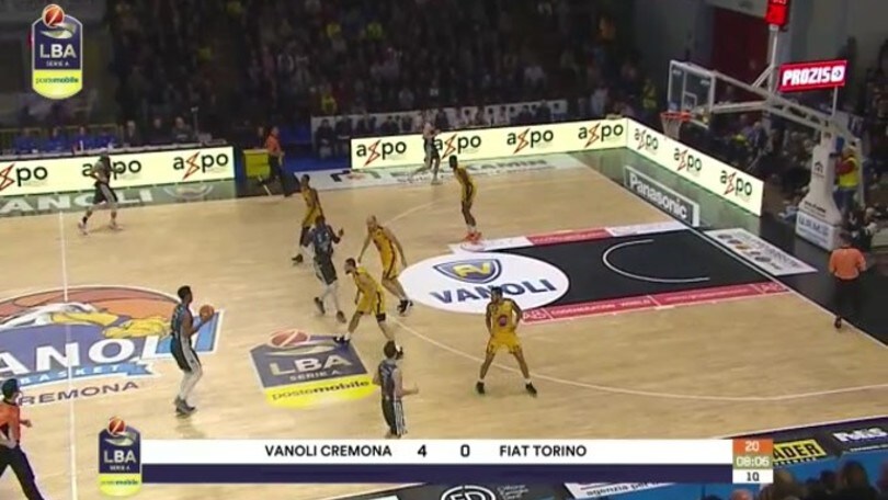 Vanoli Cremona-Fiat Torino 100-87