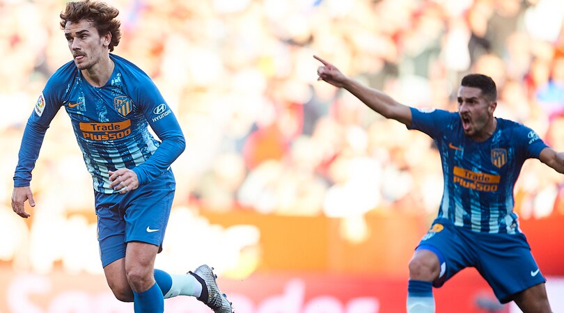 Liga, Siviglia-Atletico Madrid 1-1: Griezmann risponde a Ben Yedder