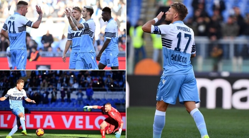 La Lazio mette la quarta e supera il Novara