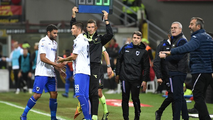 Dubbio Sampdoria: Kownacki o Defrel?