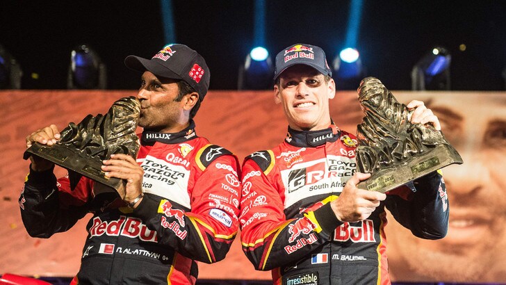 Rally, Dakar: Al-Attiyah regala il trionfo alla Toyota