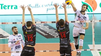 Volley: Superlega, il big match della 5a è Trento-Civitanova