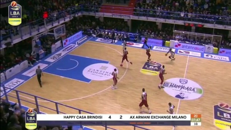 Happy Casa Brindisi-AX Armani Exchange Milano 101-92