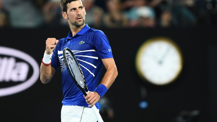 Tennis, Australian Open: Djokovic schiaccia Nishikori in quota