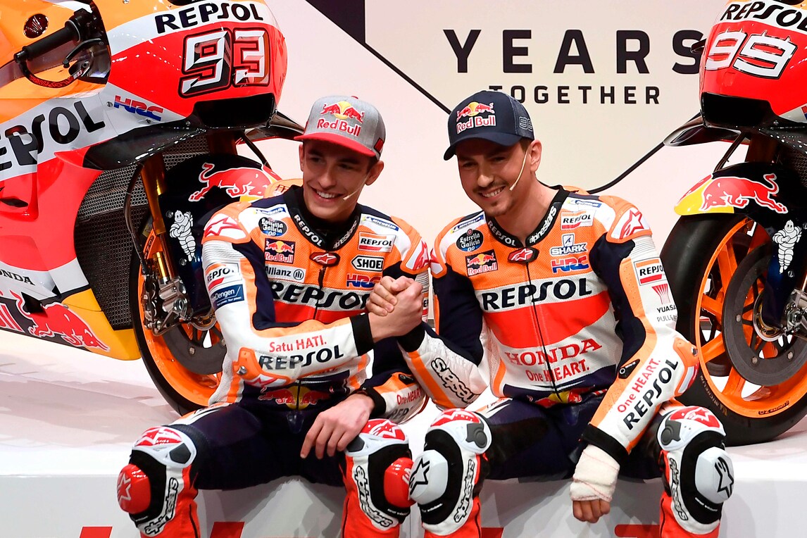 MotoGp Honda, Marquez e Lorenzo: «Possiamo fare grandi cose»
