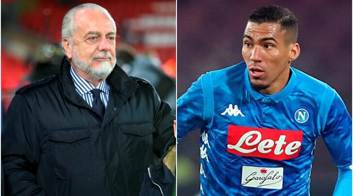 Napoli, De Laurentiis: «Per Allan nessuna offerta, ma col Psg siamo amici...»