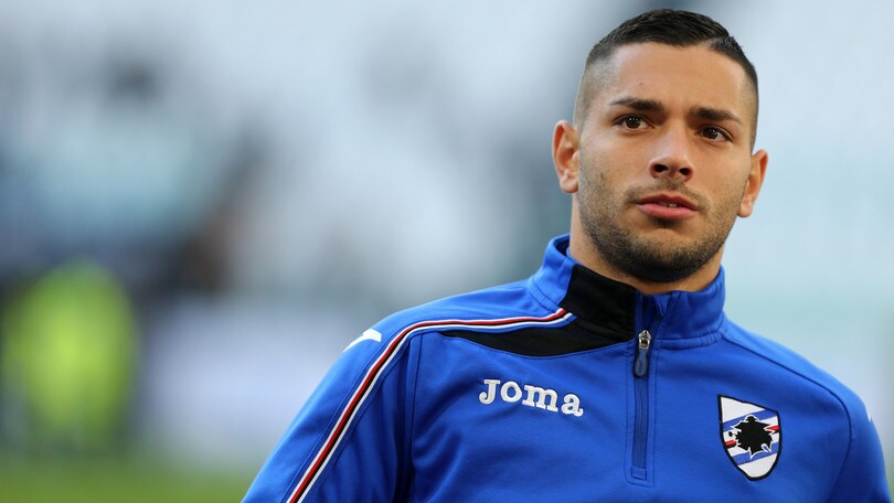 Serie A Sampdoria, Frattura del perone della gamba destra per Caprari