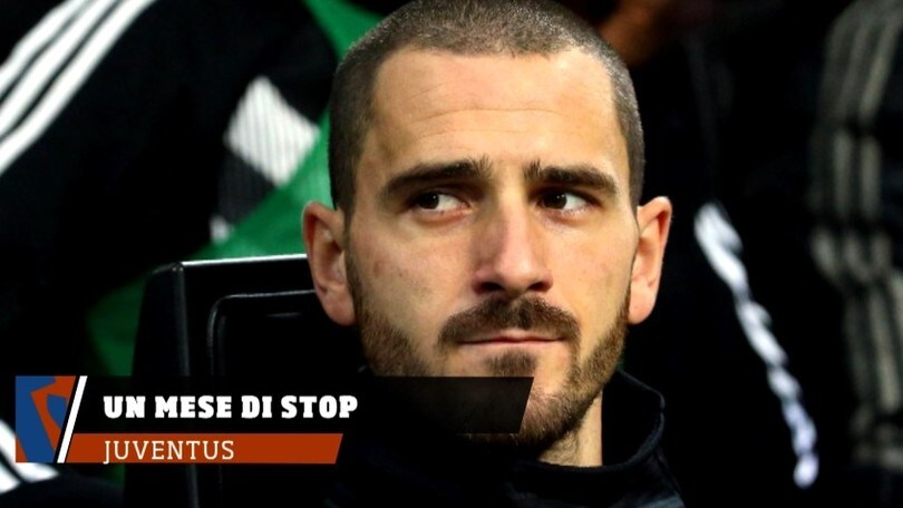 Juventus, Bonucci rischia un mese di stop