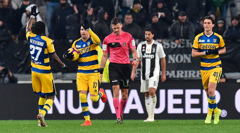 Gervinho beffa la Juventus, il Parma pareggia al 93'
