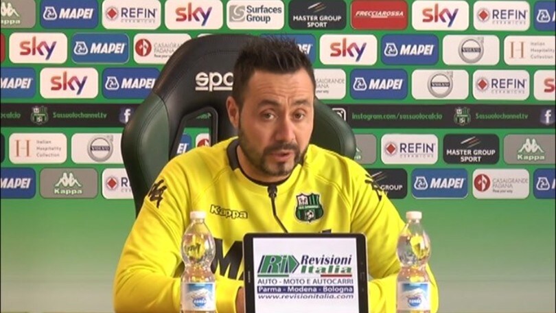 De Zerbi: "Contento di Berardi, è un esempio"