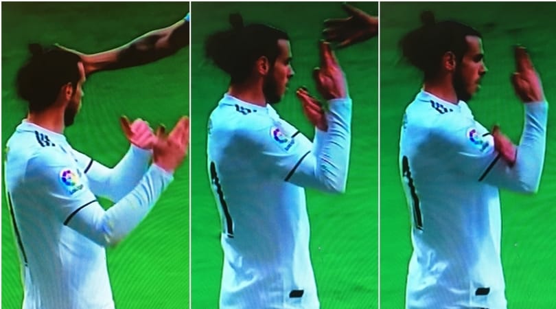 Bale fa infuriare l'Atletico: gesto dell'ombrello dopo il gol